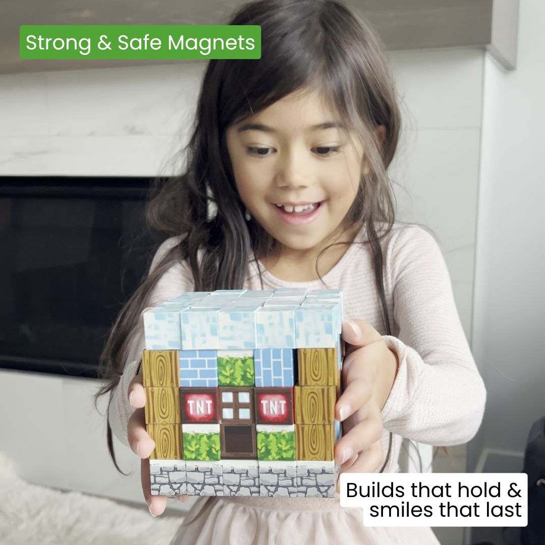 Click Blocks - Building Magnets For Reducing Screentime & Hours Of Fun