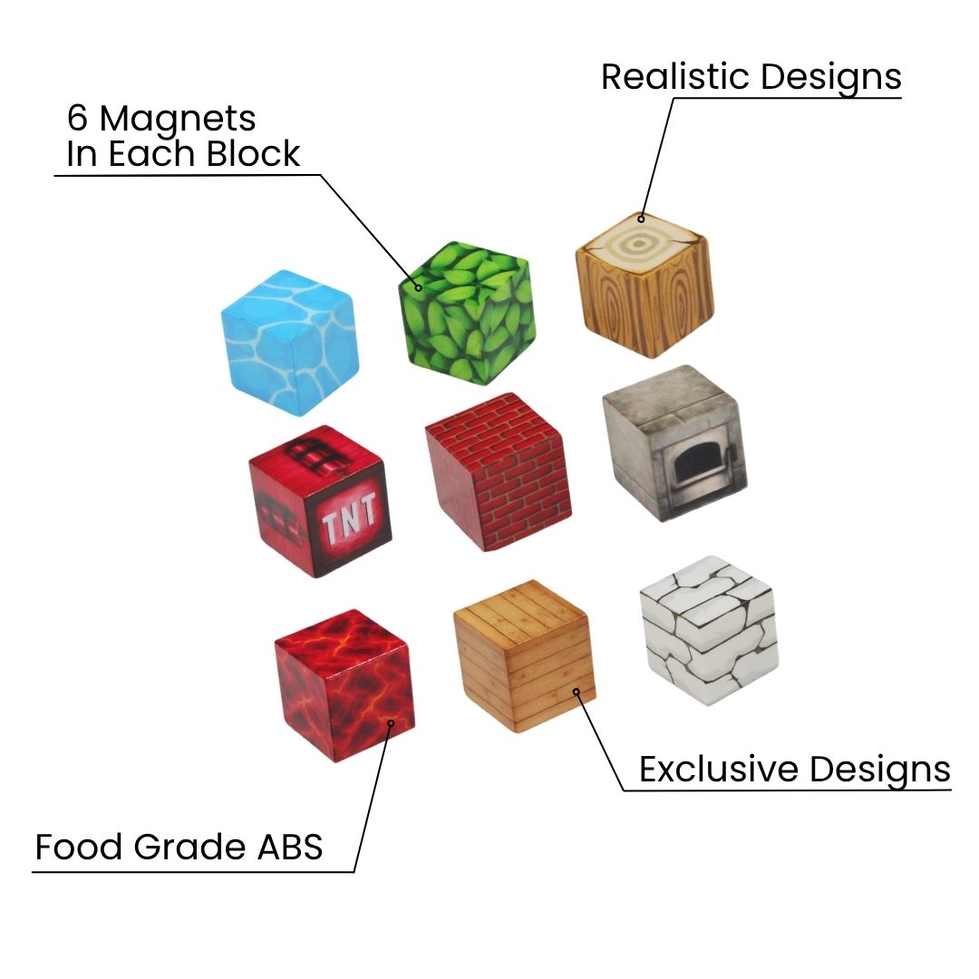 Click Blocks - Building Magnets For Reducing Screentime & Hours Of Fun