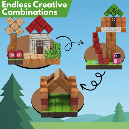 Click Blocks - Building Magnets For Reducing Screentime & Hours Of Fun
