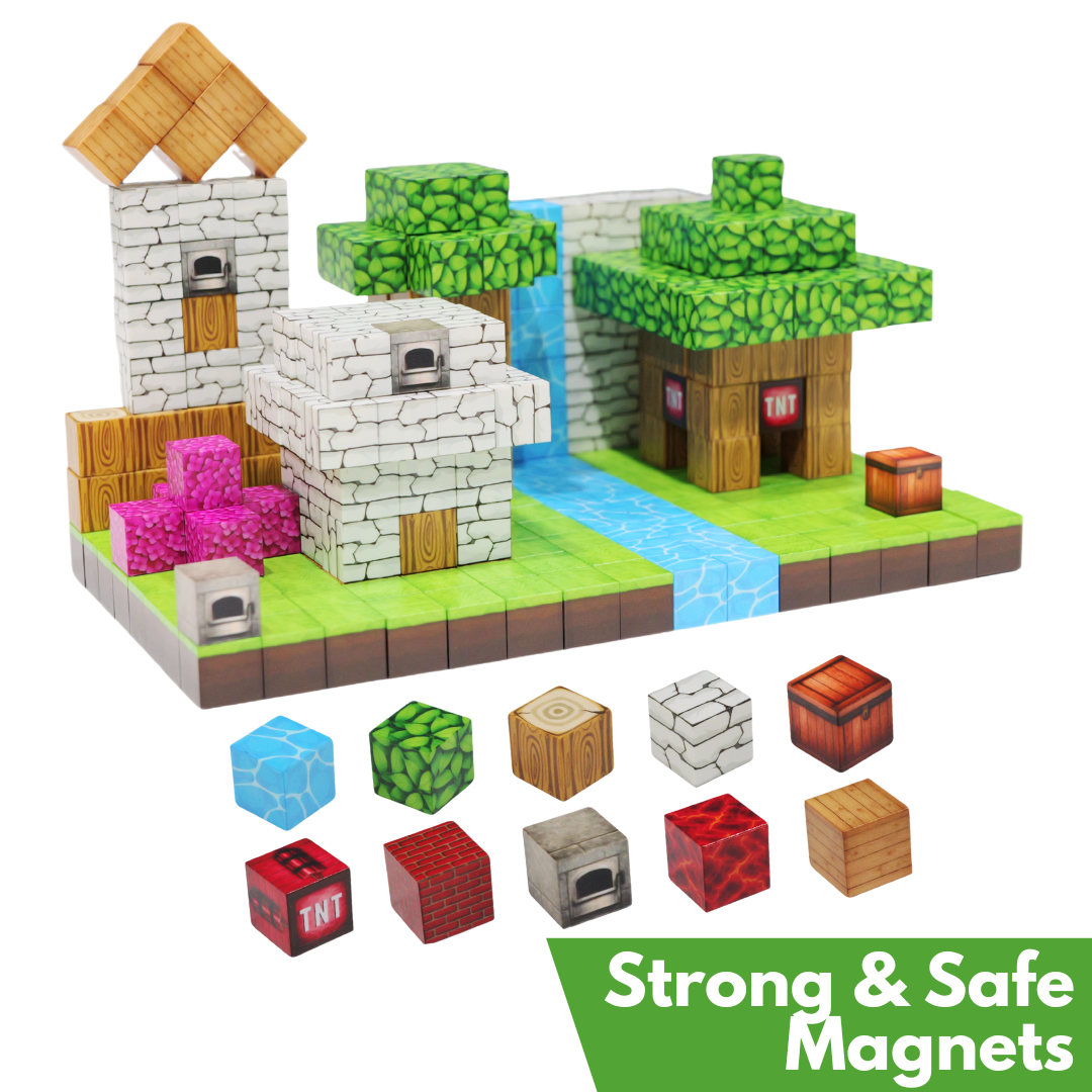 Click Blocks - Building Magnets For Reducing Screentime & Hours Of Fun